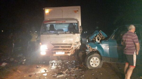 Camión involucrado en el accidente. Foto: UH.