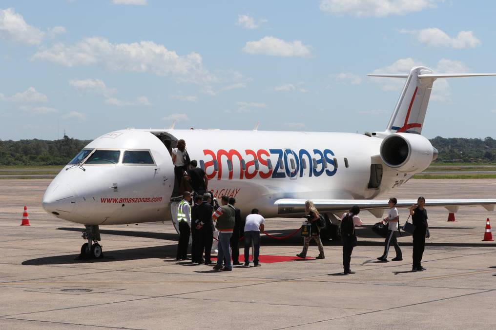 Amaszonas Línea Aérea será la encargada de unir destinos entre Paraguay y Bolivia a partir del 3 de noviembre próximo. Foto: La Nación.