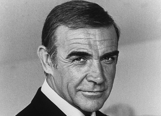 Sean Connery en el papel de James Bond. Foto: @RaulBrindis.