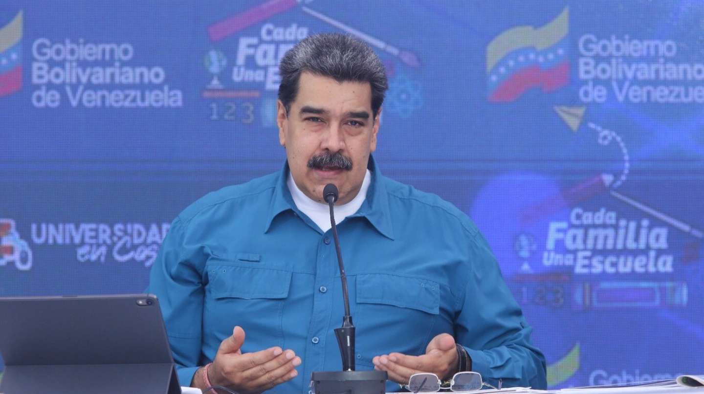 Facebook le cerró la cuenta a Maduro por 30 días. Foto: EFE/Prensa de Miraflores