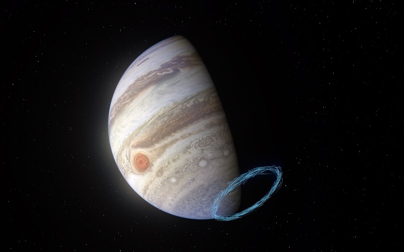 Imagen de Jupiter proveída por el Observatorio Europeo. Foto: Gentileza