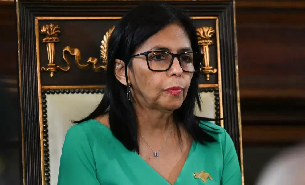 El incidentes con los periodistas se dio cuando se instaló el Nuevo parlamento, ocasión en que juró Delcy Rodríguez. Foto: FEDERICO PARRA / AFP