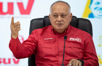 Cabello integra el reducido grupo de leales al chavismo en los que Trump decidió apoyarse como autoridades temporales para evitar un vacío de poder (EFE/ Ronald Peña R)